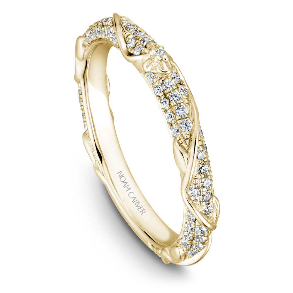 Noam Carver Matching Band B081-02 in 14K Yellow Gold
