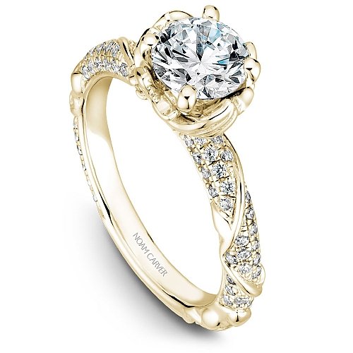 14K Noam Carver Engagement Ring