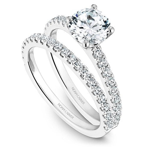 Platinum 950 Noam Carver Engagement Ring