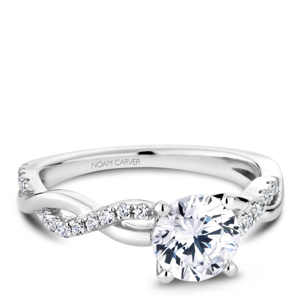 14K Noam Carver Engagement Ring