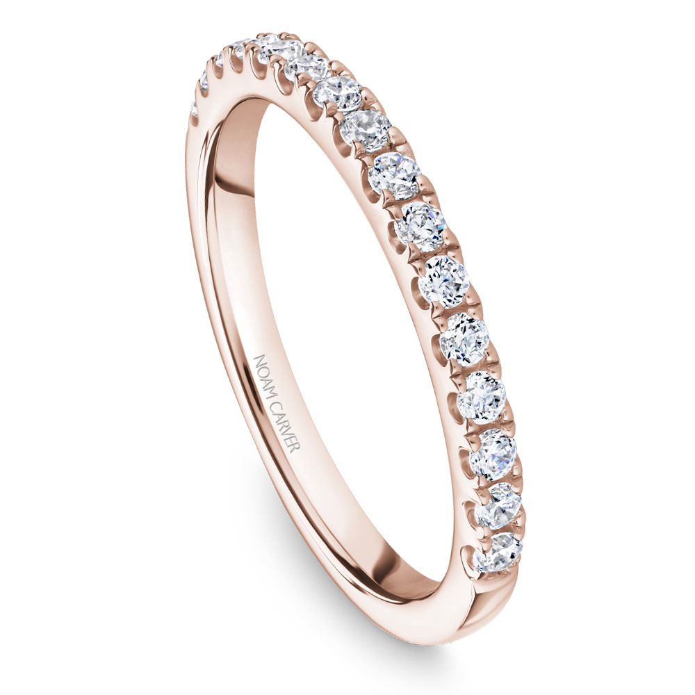 Noam Carver Matching Band B189-01 in 14K Rose Gold