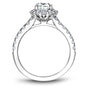 Noam Carver Engagement Ring B189-01 in 14K White Gold