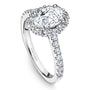 Noam Carver Engagement Ring B189-01 in 14K White Gold