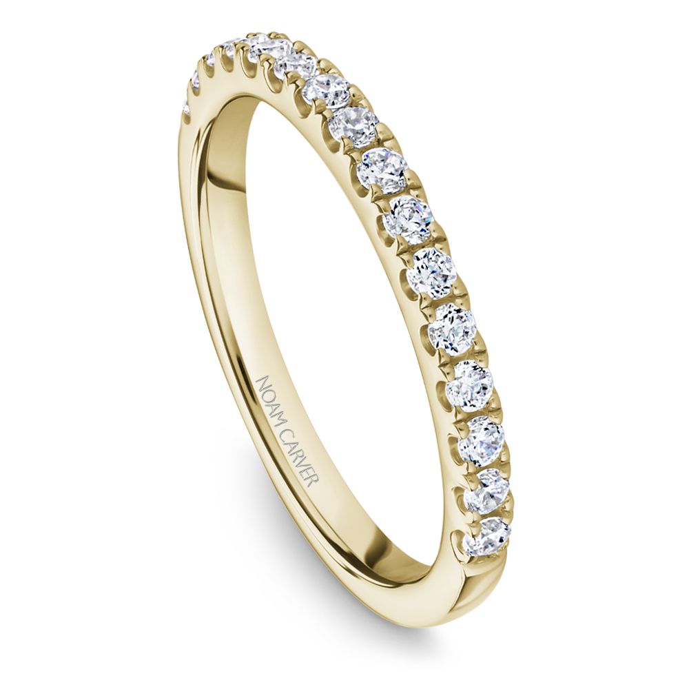 Noam Carver Matching Band B189-01 in 14K Yellow Gold