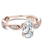 Noam Carver Engagement Ring B197-02 in 14K Rose Gold