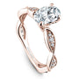 Noam Carver Engagement Ring B197-02 in 14K Rose Gold