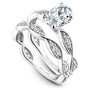 Noam Carver Engagement Ring B197-02 in 14K White Gold