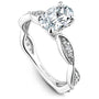 Noam Carver Engagement Ring B197-02 in 14K White Gold