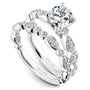 Noam Carver Engagement Ring B204-01 in 14K White Gold