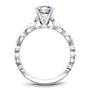 Noam Carver Engagement Ring B204-01 in 14K White Gold