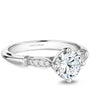 Noam Carver Engagement Ring B268-01 in 14K White Gold