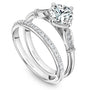Noam Carver Engagement Ring B268-01 in 14K White Gold