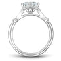 Noam Carver Engagement Ring B268-01 in 14K White Gold