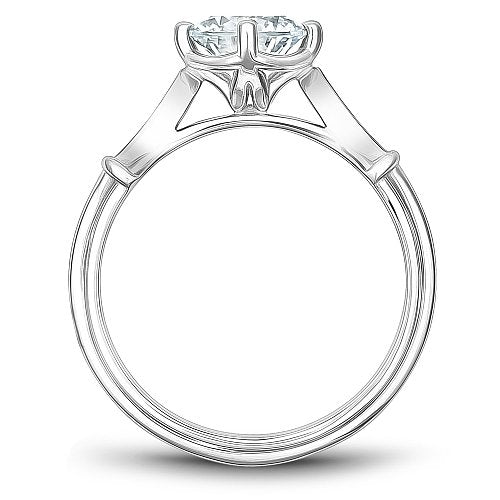 14K Noam Carver Engagement Ring