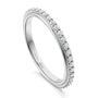 Noam Carver Matching Band B268-02 in 18K White Gold
