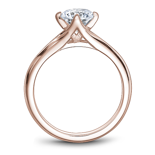 Noam Carver Engagement Ring B352-01 in 14K Rose Gold