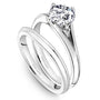 Noam Carver Engagement Ring B352-01 in 14K White Gold
