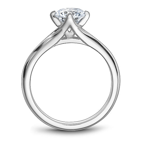 Noam Carver Engagement Ring B352-01 in 14K White Gold