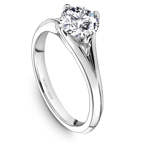 Noam Carver Engagement Ring B352-01 in 14K White Gold