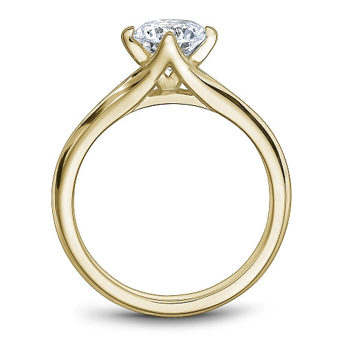 Noam Carver Engagement Ring B352-01 in 14K Yellow Gold