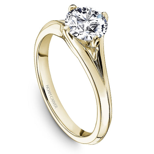 Noam Carver Engagement Ring B352-01 in 14K Yellow Gold