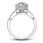 Noam Carver Engagement Ring B355-01 in 14K White Gold