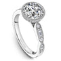 Noam Carver Engagement Ring B355-01 in 14K White Gold