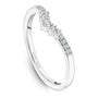 Noam Carver Matching Band B362-01 in 14K White Gold