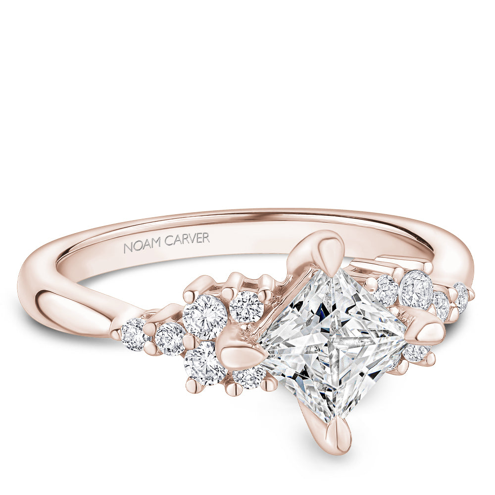 Noam Carver Engagement Ring B362-01 in 14K Rose Gold