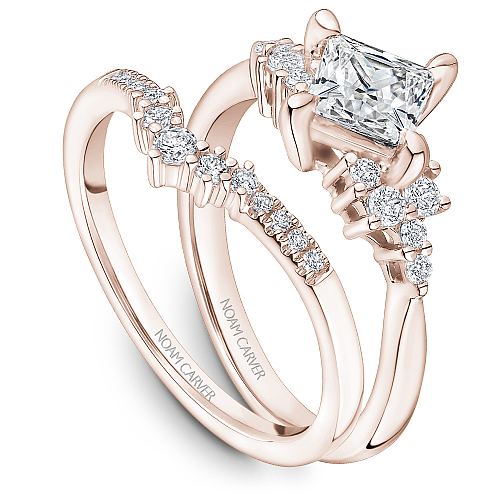Noam Carver Engagement Ring B362-01 in 14K Rose Gold