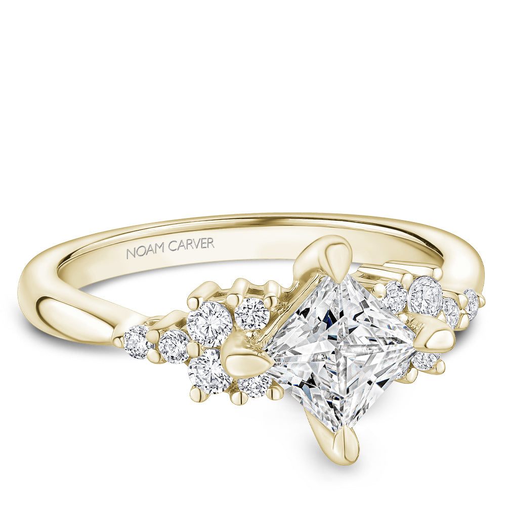 Noam Carver Engagement Ring B362-01 in 14K Yellow Gold