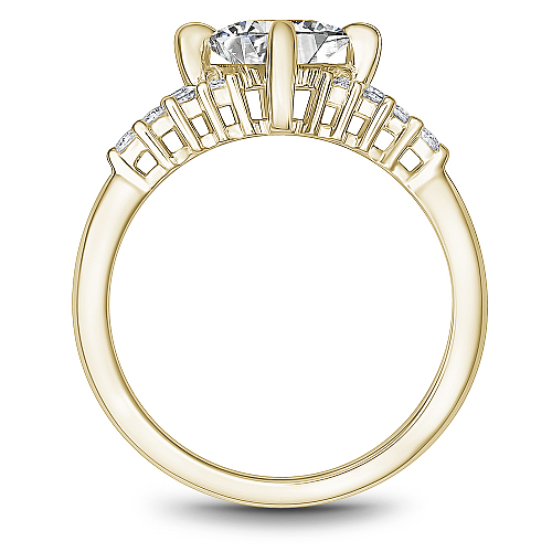 Noam Carver Engagement Ring B362-01 in 14K Yellow Gold
