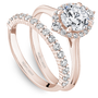 Noam Carver Engagement Ring B368-01 in 18K Rose Gold