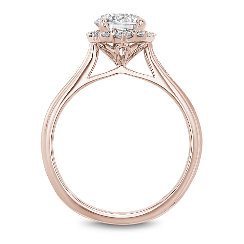 Noam Carver Engagement Ring B368-01 in 18K Rose Gold