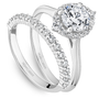 Noam Carver Engagement Ring B368-01 in 18K White Gold