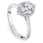 Noam Carver Engagement Ring B368-01 in 18K White Gold