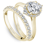 Noam Carver Engagement Ring B368-01 in 18K Yellow Gold