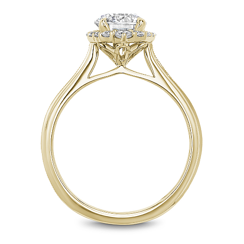 Noam Carver Engagement Ring B368-01 in 18K Yellow Gold