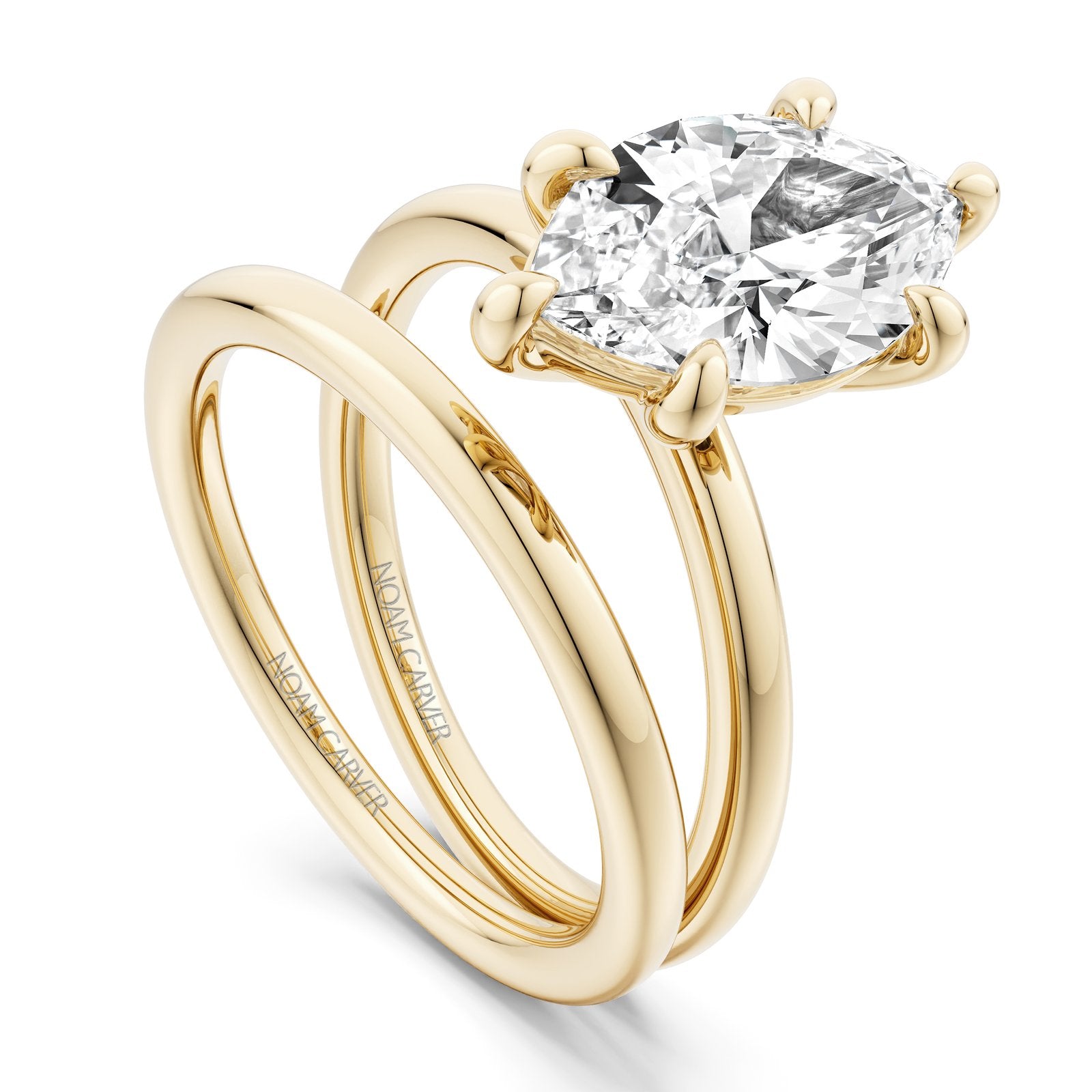 14K Noam Carver Engagement Ring