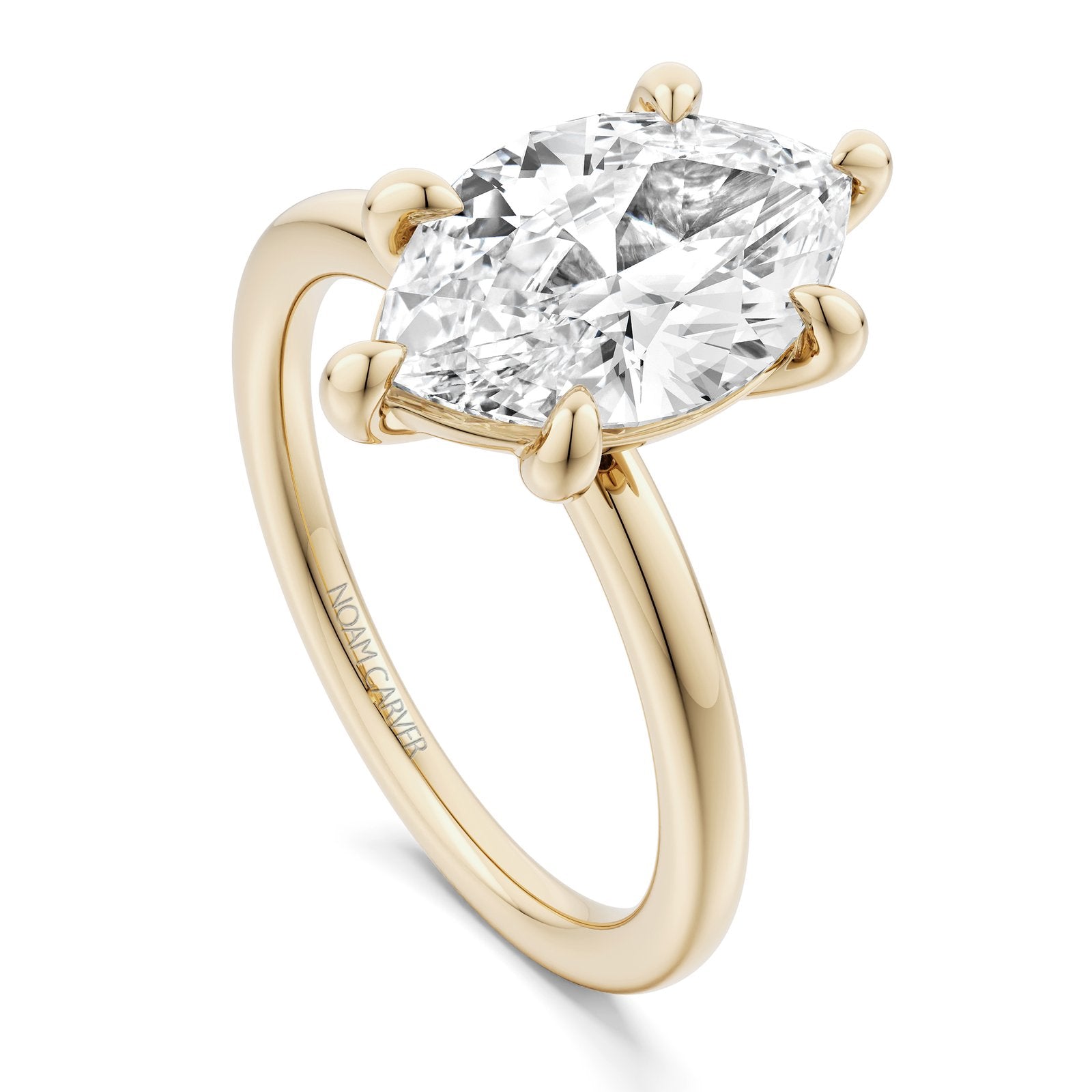 14K Noam Carver Engagement Ring