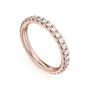 Noam Carver Matching Band B372-01 in 14K Rose Gold