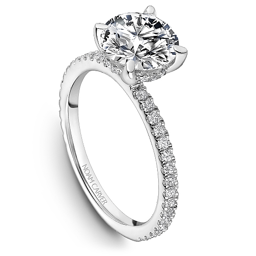 14K Noam Carver Engagement Ring