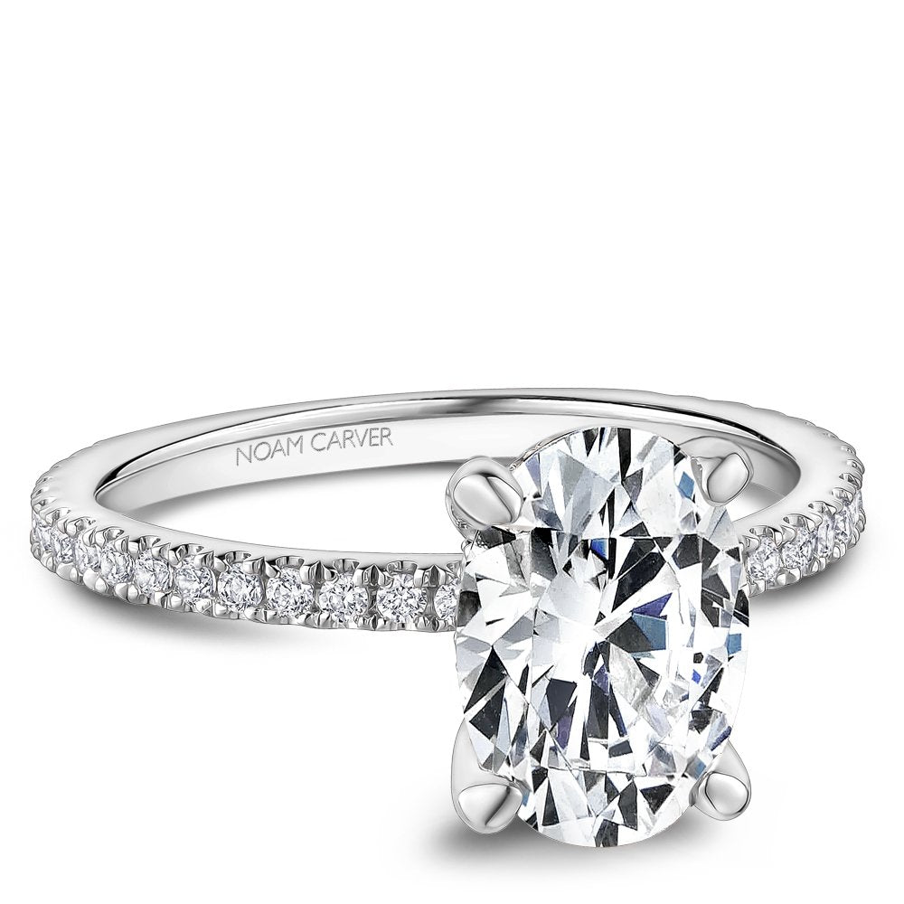14K Noam Carver Engagement Ring