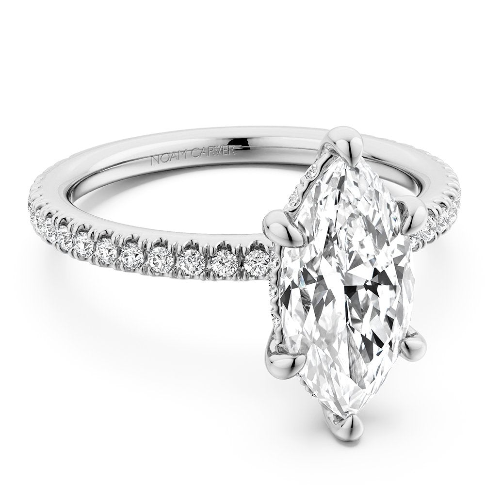 14K Noam Carver Engagement Ring