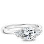 Noam Carver Engagement Ring B373-01 in 14K White Gold