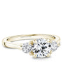 Noam Carver Engagement Ring B373-01 in 14K Yellow Gold