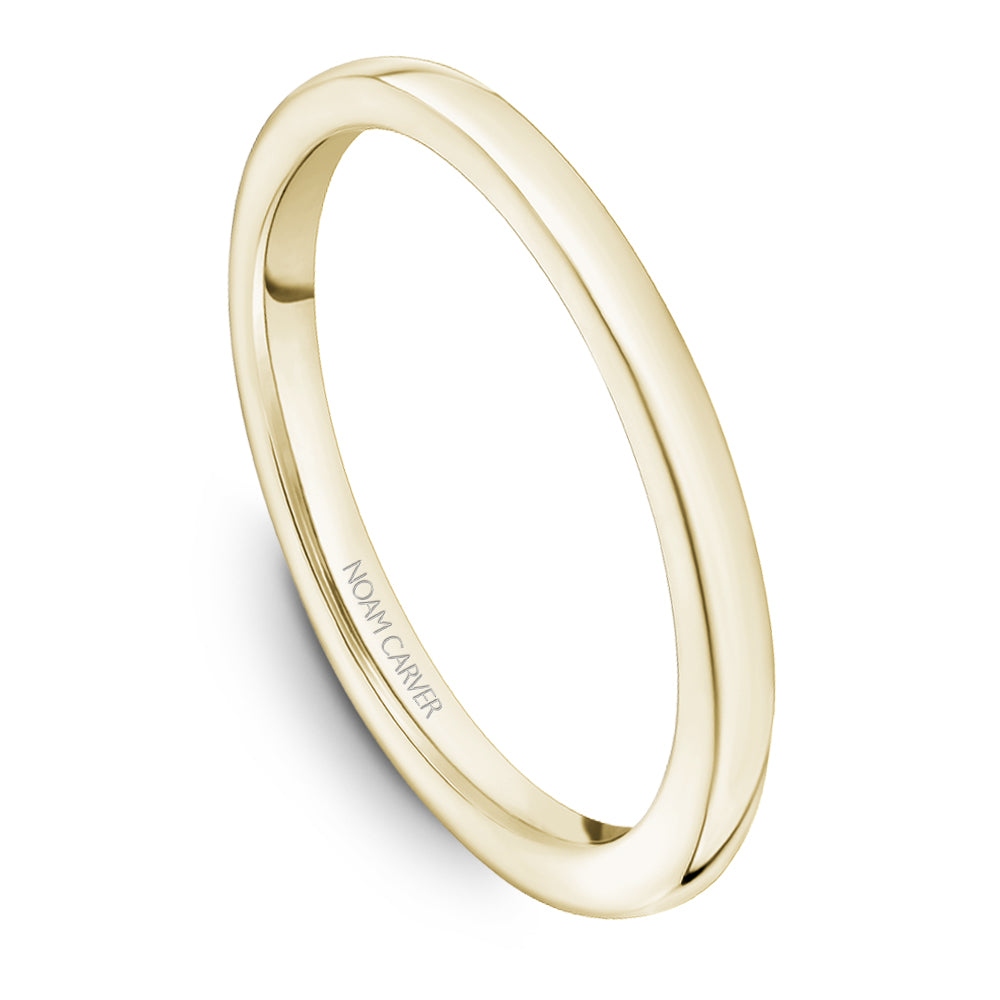 Noam Carver Matching Band B373-01 in 14K Yellow Gold