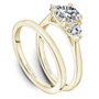 Noam Carver Engagement Ring B373-01 in 18K Yellow Gold