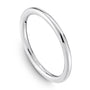 Noam Carver Matching Band B376-03 in 14K White Gold