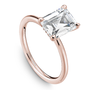 Noam Carver Engagement Ring B376-03 in 14K Rose Gold